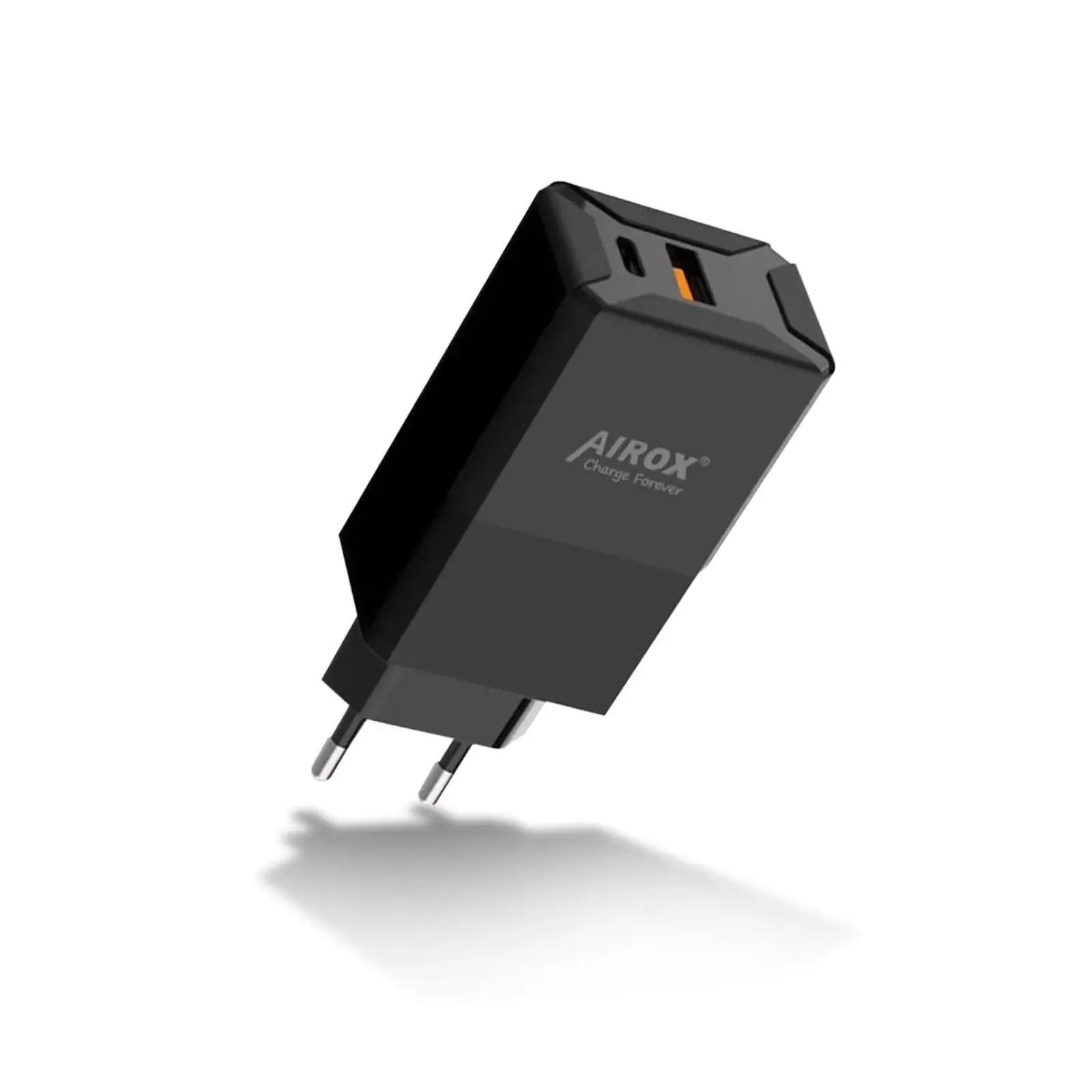 Airox AD21: 25W Dual-Port Super Fast Charger with PD & USB Output 2