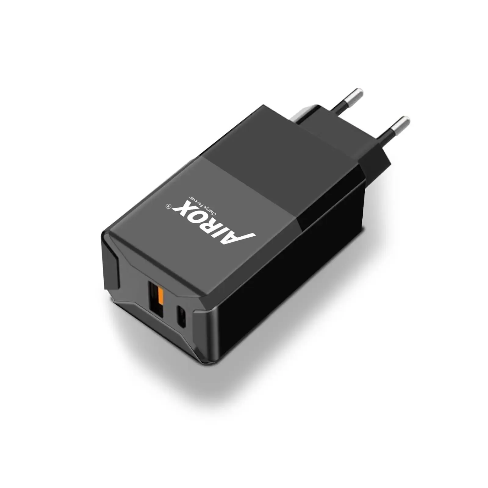 Airox AD21: 25W Dual-Port Super Fast Charger with PD & USB Output 4