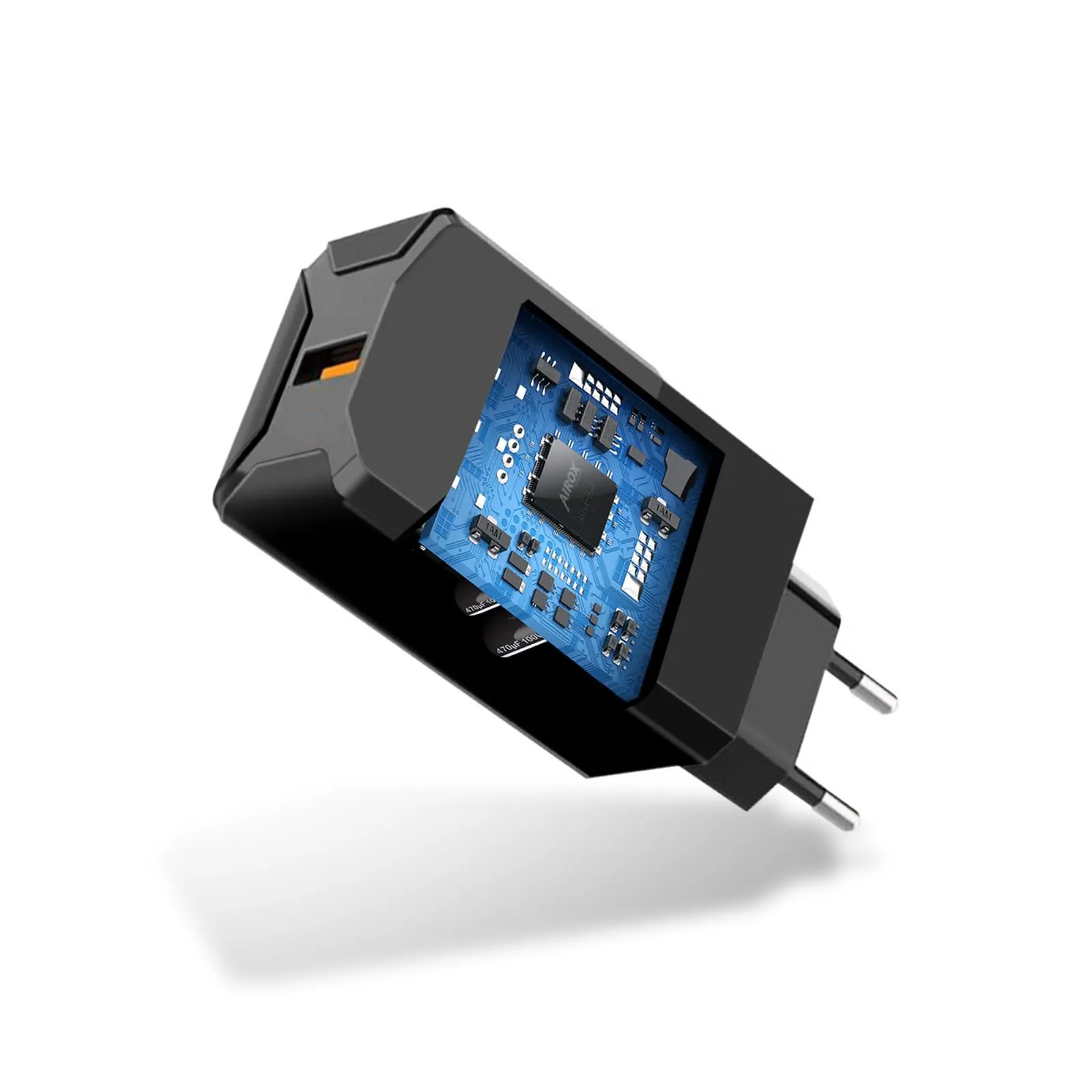 Airox AD45 Pro: 45W QC 3.0 & VOOC Super-Fast Charging Hub 3