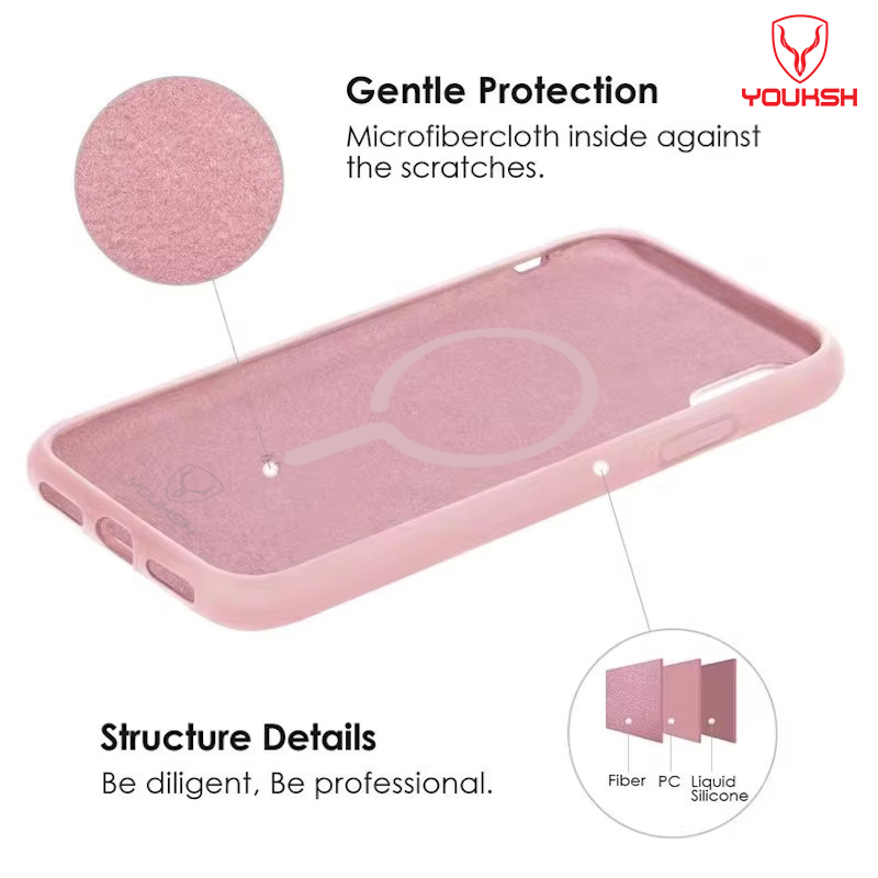 Premium Apple iPhone 15 Soft Silicon Case with MagSafe - Lahore Mobile Case 8