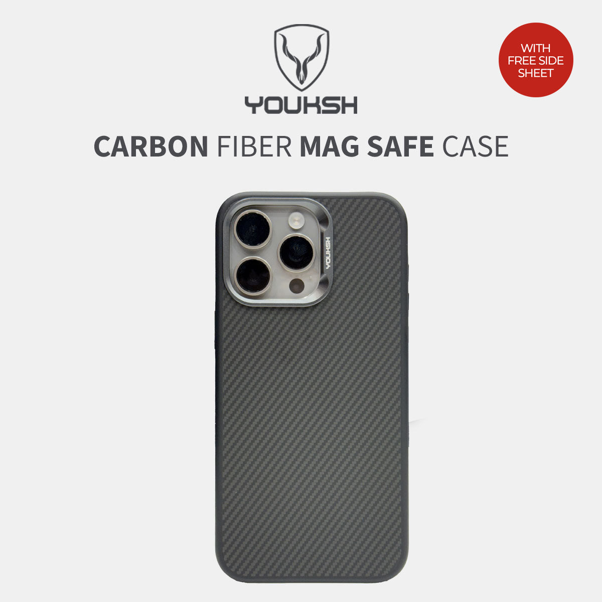 Premium Apple iPhone 16 Pro Carbon Fiber Case - Lahore Mobile Case 2
