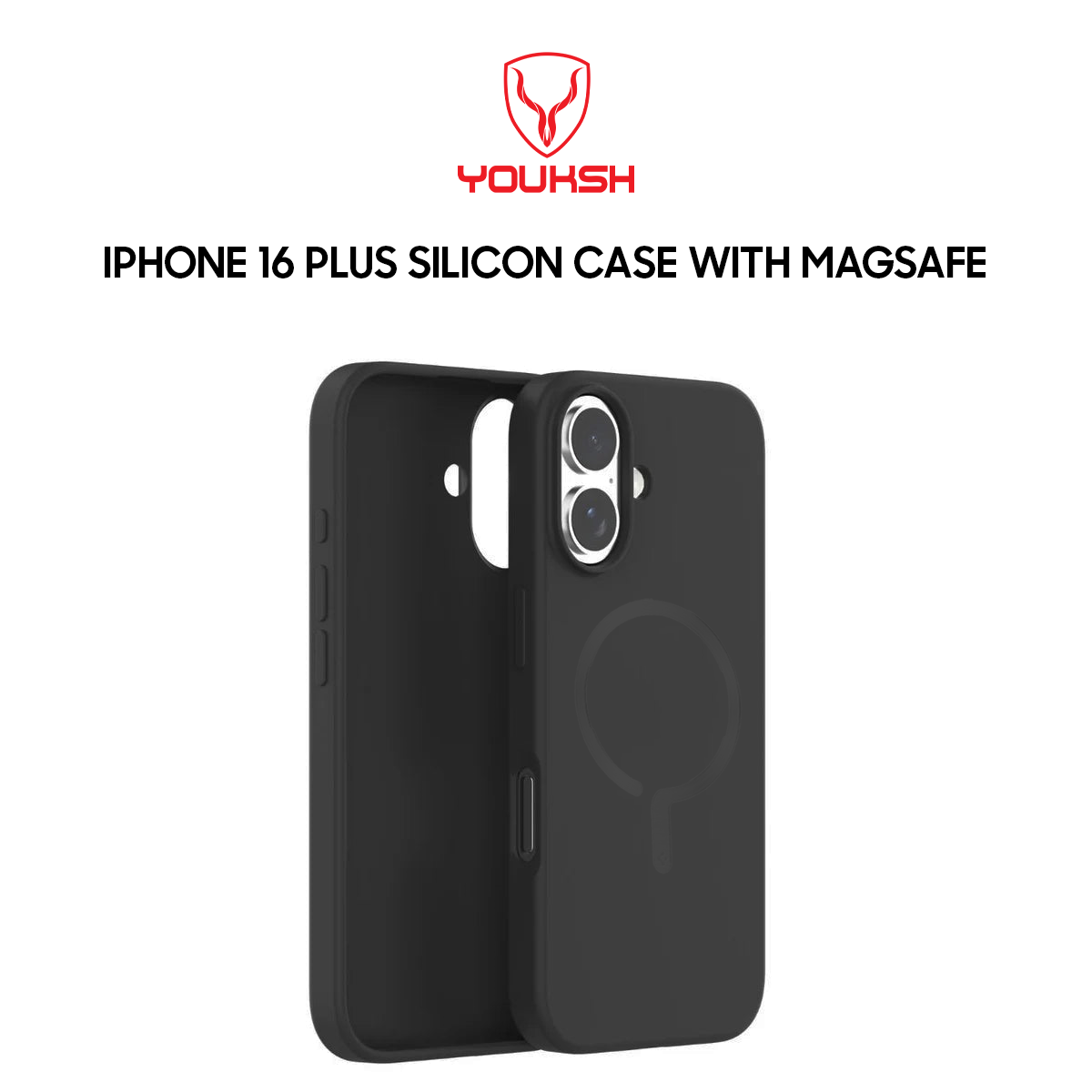Elite Apple iPhone 16 Plus Soft Silicon case with MagSafe - Lahore Mobile Case 3
