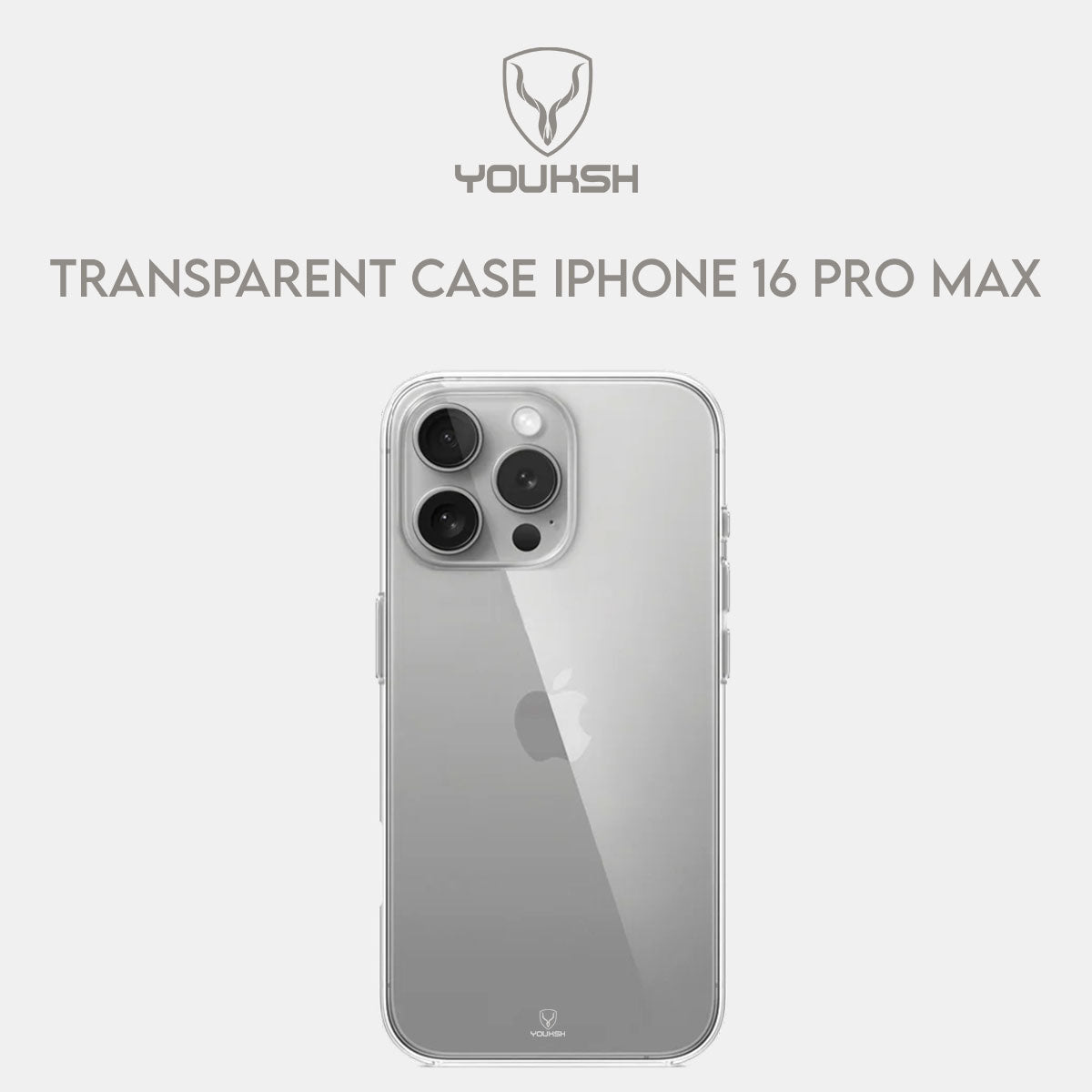 High-Quality Apple iPhone 16 Pro Max Transparent Case - Lahore Mobile Case 2