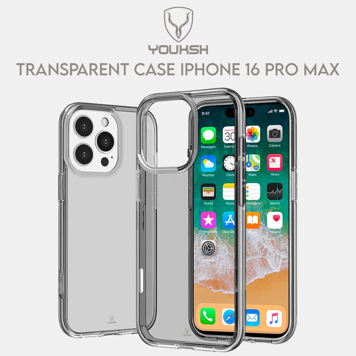 High-Quality Apple iPhone 16 Pro Max Transparent Case - Lahore Mobile Case 3