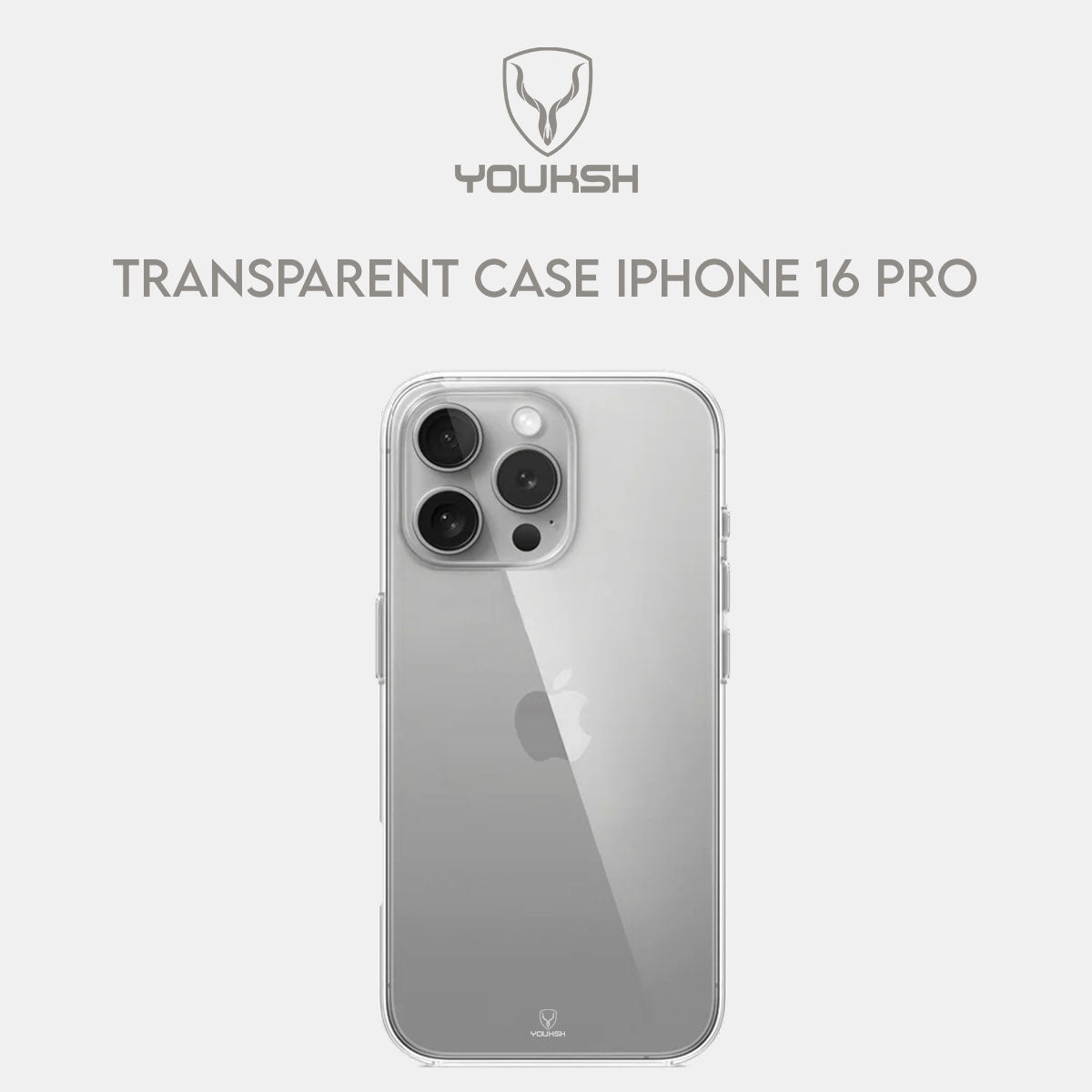 Luxury Apple iPhone 16 Pro Transparent Case - Lahore Mobile Case 2