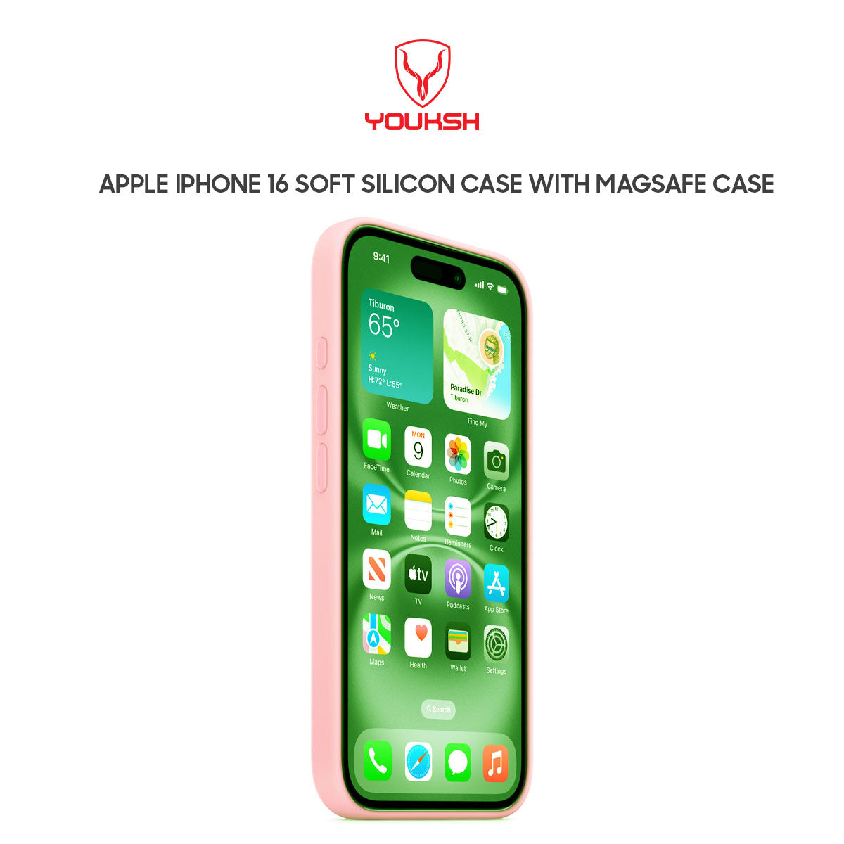 Luxury Apple iPhone 16 Soft Silicon Case with MagSafe - Lahore Mobile Case 5