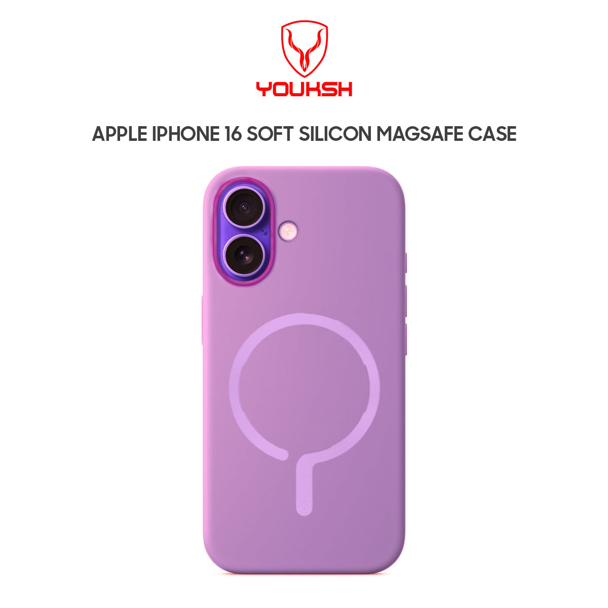 Luxury Apple iPhone 16 Soft Silicon Case with MagSafe - Lahore Mobile Case 7