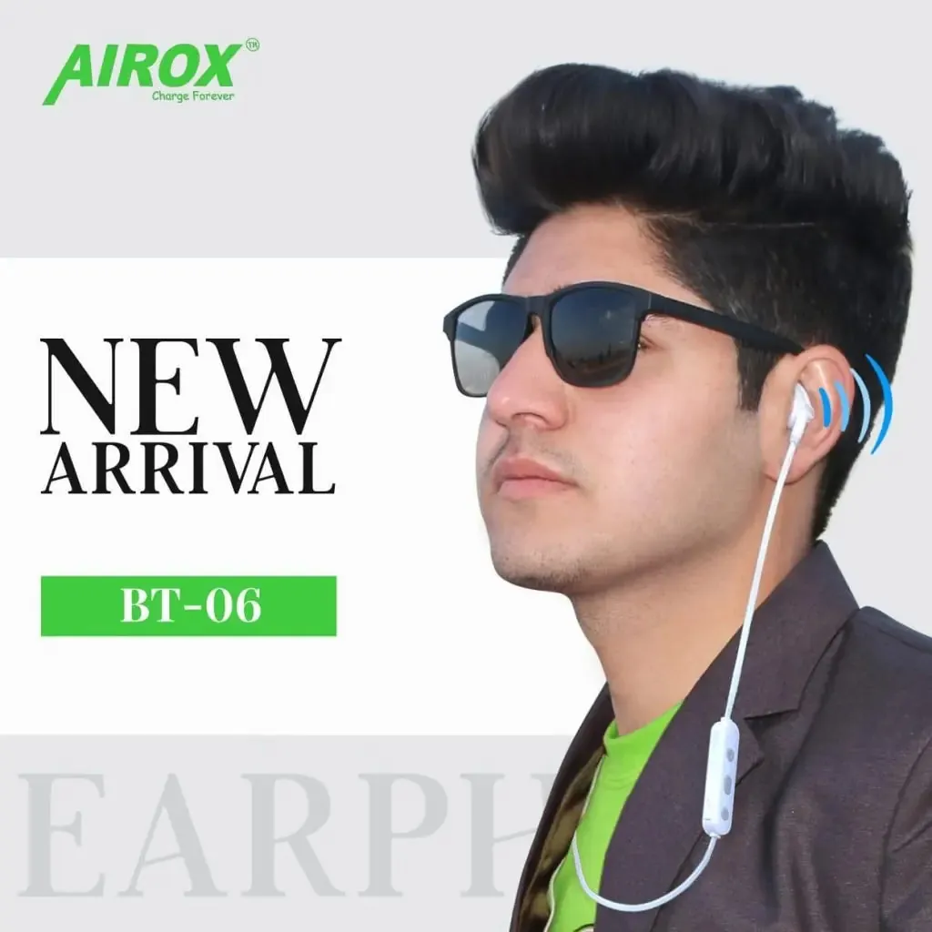 Airox BT06: High-Performance Wireless Sports Earphones for the Active Lifestyle 3