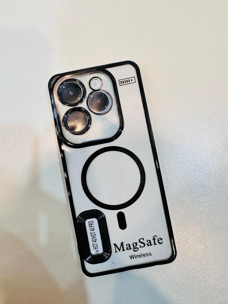 Luxury MagSafe Chrome Case for Infinix Hot 40 / 40 Pro 6