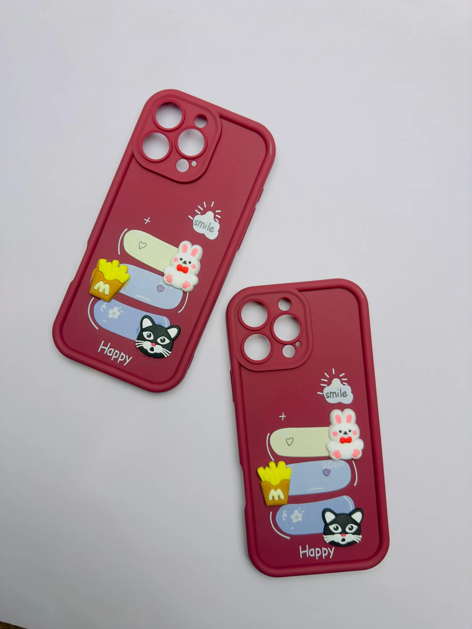 Iphone 16 Pro Max Girls Back Cover Luxerey Back Cover Creative Lovely 3D Doll -Iphone 16 Pro Max Dolls Case 2