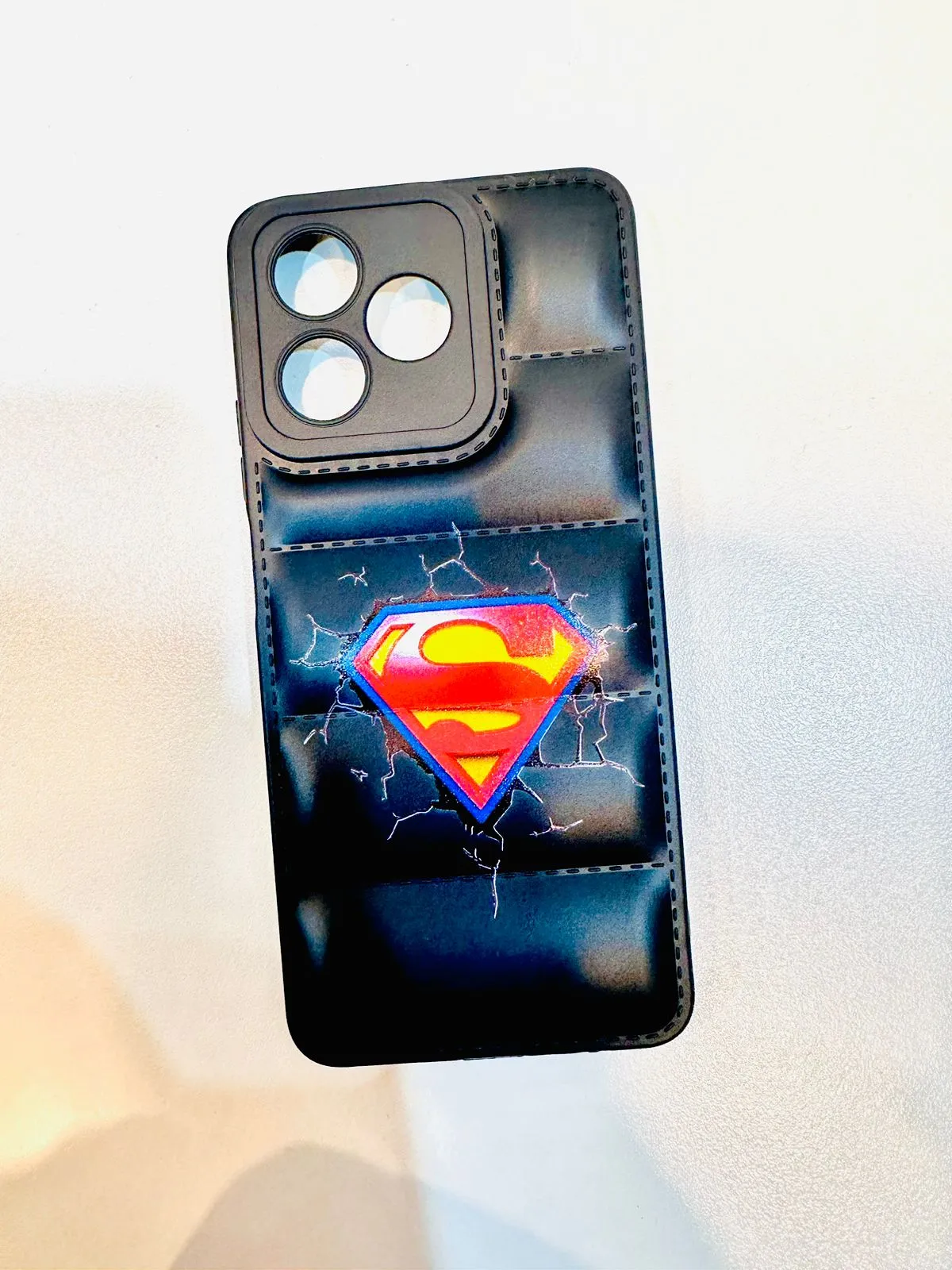 Realme C53 Back Covers Premium Soft Silicon Puffer Case New Elegant Designs 5