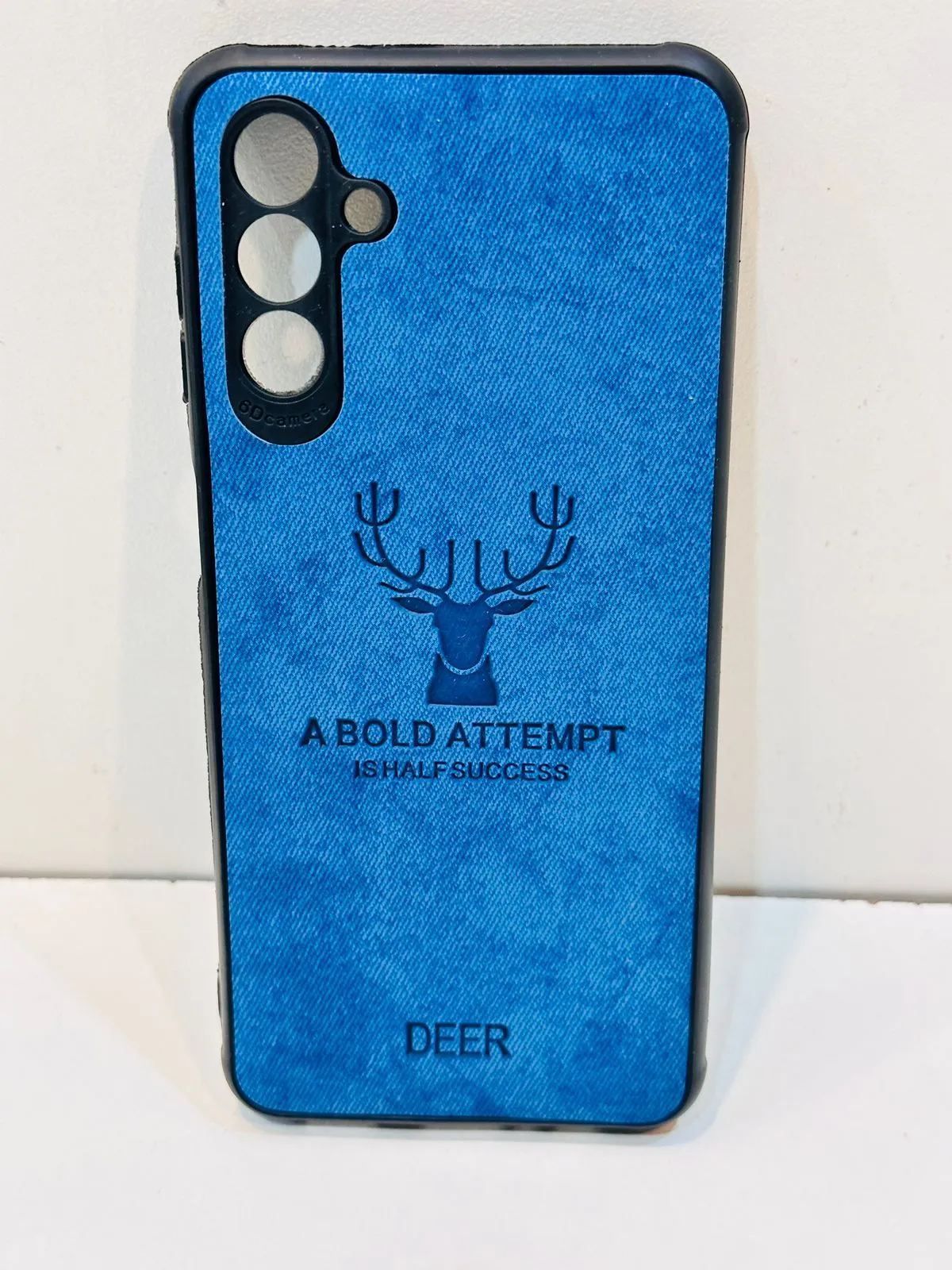 Samsung A04S Hybrid Soft TPU Deer Pattern Leather Shockproof Case Cover Samsung A04S Back Cover 2
