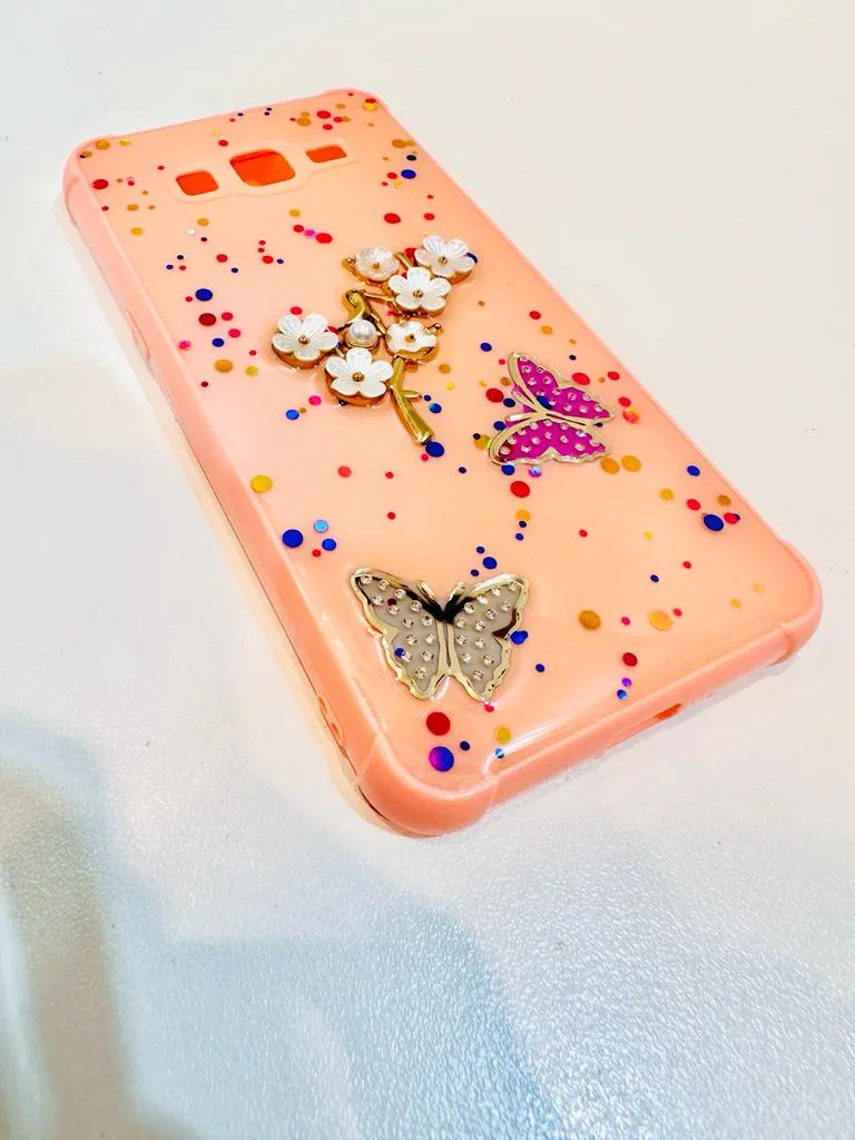 Samsung Grand Prime /Grand Prime plus (G530) Back Cover Girls Back Cover Fancy Flower Butterfly Covers- Samsung Grand Prime /Grand Prime plus (G530) Back Case 6
