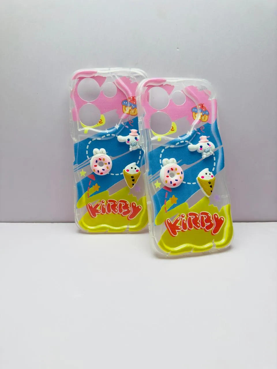 Tecno Camon 20 / Camon 20 Pro Back Cover Colorful Wavy Phone Cases Luxerey Back Cover Creative Lovely 3D Doll -Girls Back Cover 4