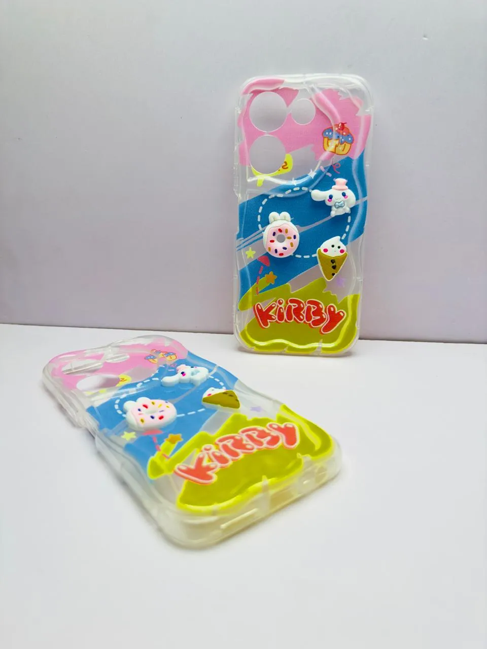 Tecno Camon 20 / Camon 20 Pro Back Cover Colorful Wavy Phone Cases Luxerey Back Cover Creative Lovely 3D Doll -Girls Back Cover 5