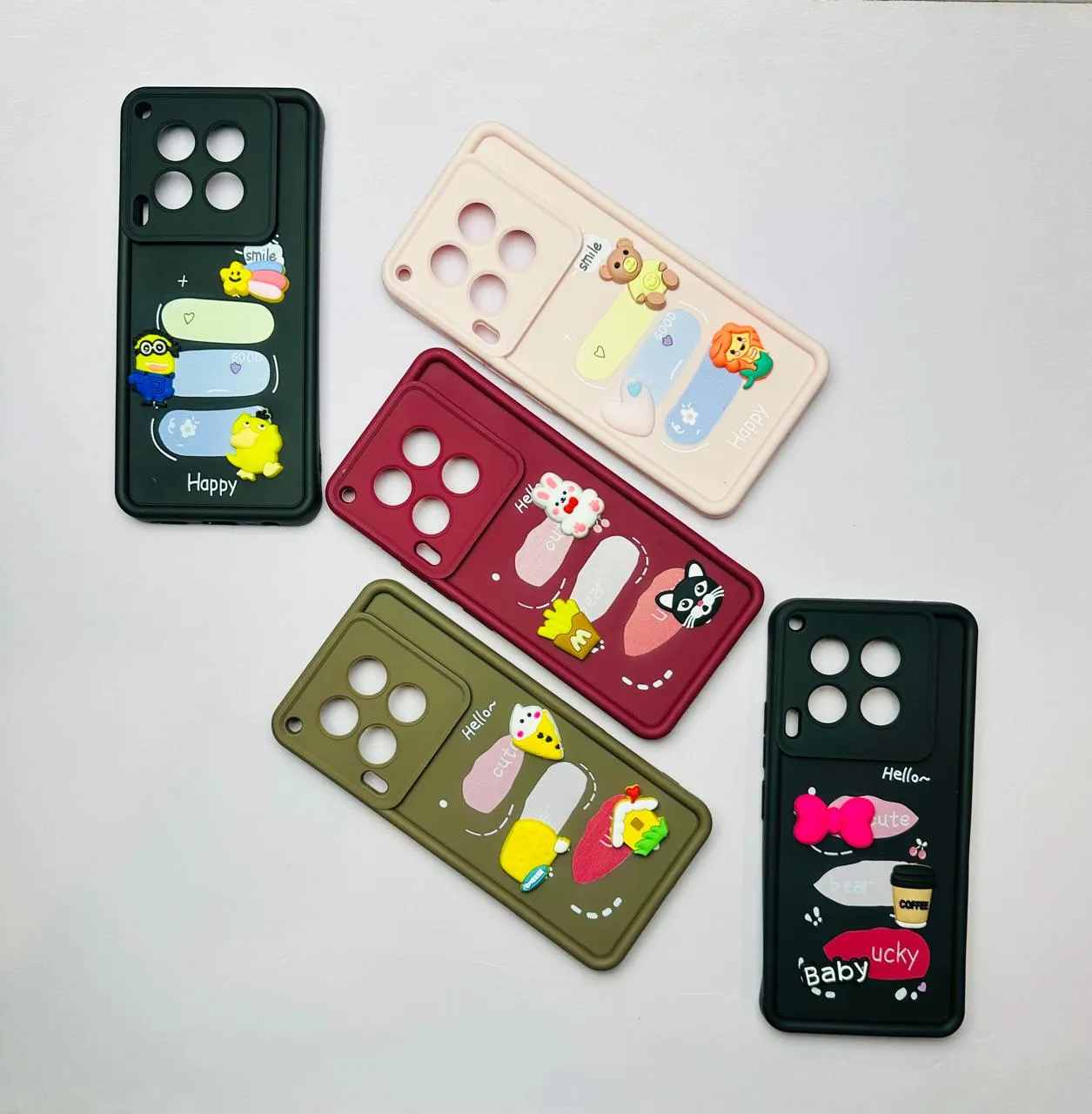 Lahore Mobile Case for Tecno Camon 30 Girls Back Cover - Luxerey Back Cover - Creative Lovely 3D Doll - Tecno Camon 30 Dolls Case