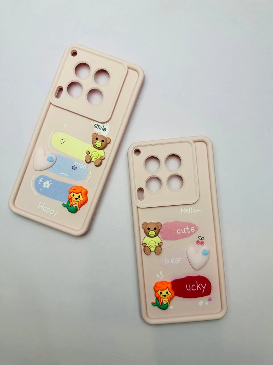 Tecno Camon 30 Girls Back Cover Luxerey Back Cover Creative Lovely 3D Doll Tecno Camon 30 Dolls Case 2