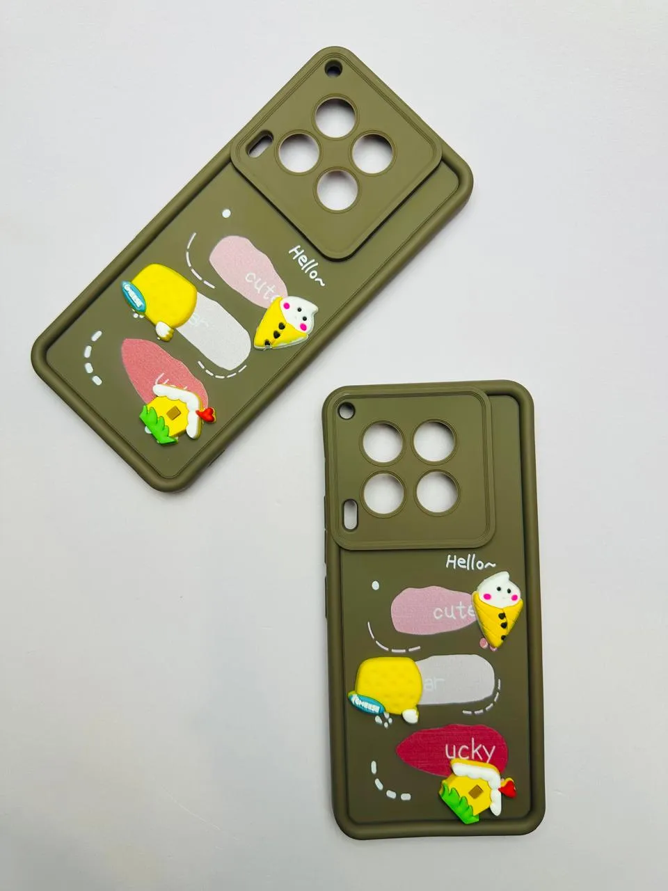 Tecno Camon 30 Girls Back Cover Luxerey Back Cover Creative Lovely 3D Doll Tecno Camon 30 Dolls Case 6