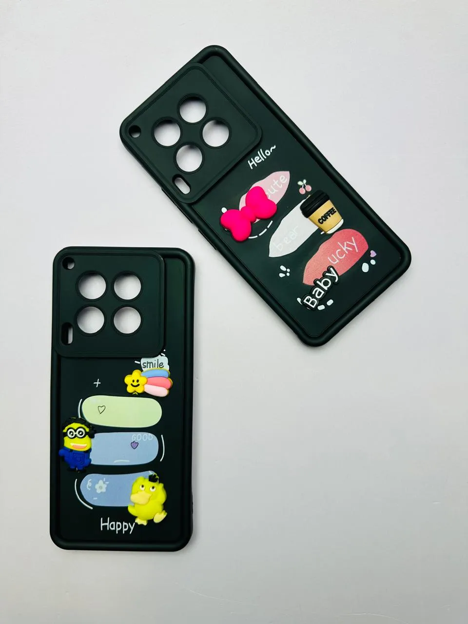 Tecno Camon 30 Girls Back Cover Luxerey Back Cover Creative Lovely 3D Doll Tecno Camon 30 Dolls Case 9