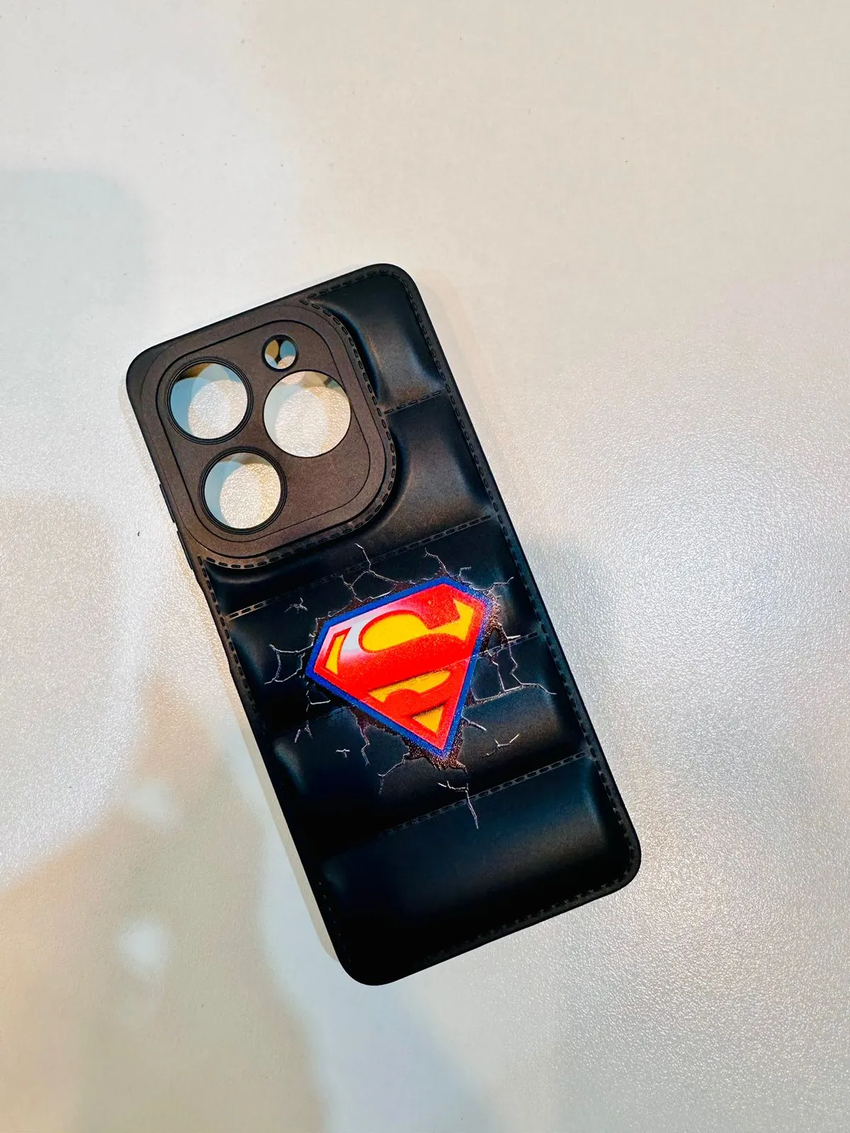 Tecno Pop 8 Back Covers Premium Soft Silicon Puffer Case New Elegant Designs 6