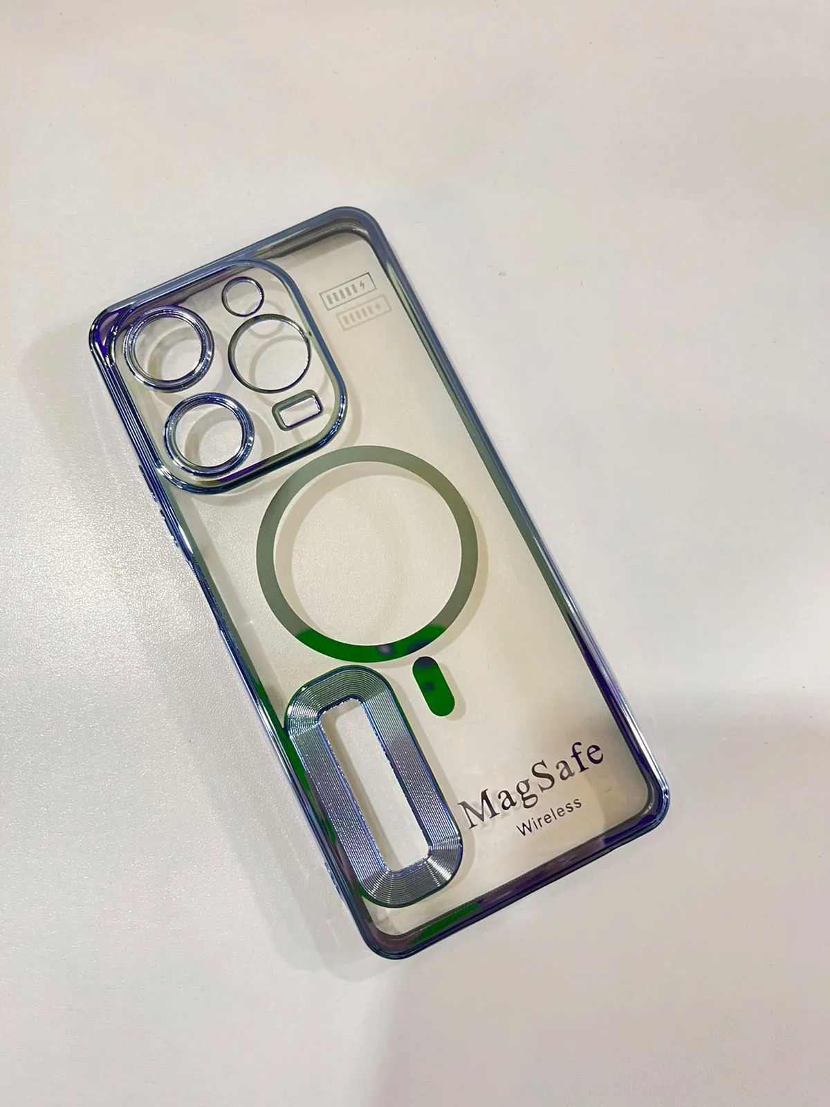 Tecno Spark 10 pro Back Cover Luxury 6D Plating Soft Case Camera Lens Protection Crome Case MAG SAFE Case 2