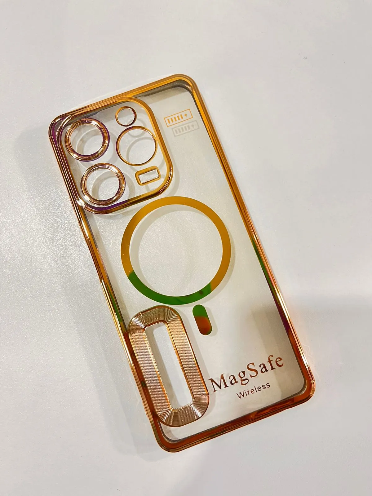 Tecno Spark 10 pro Back Cover Luxury 6D Plating Soft Case Camera Lens Protection Crome Case MAG SAFE Case 3