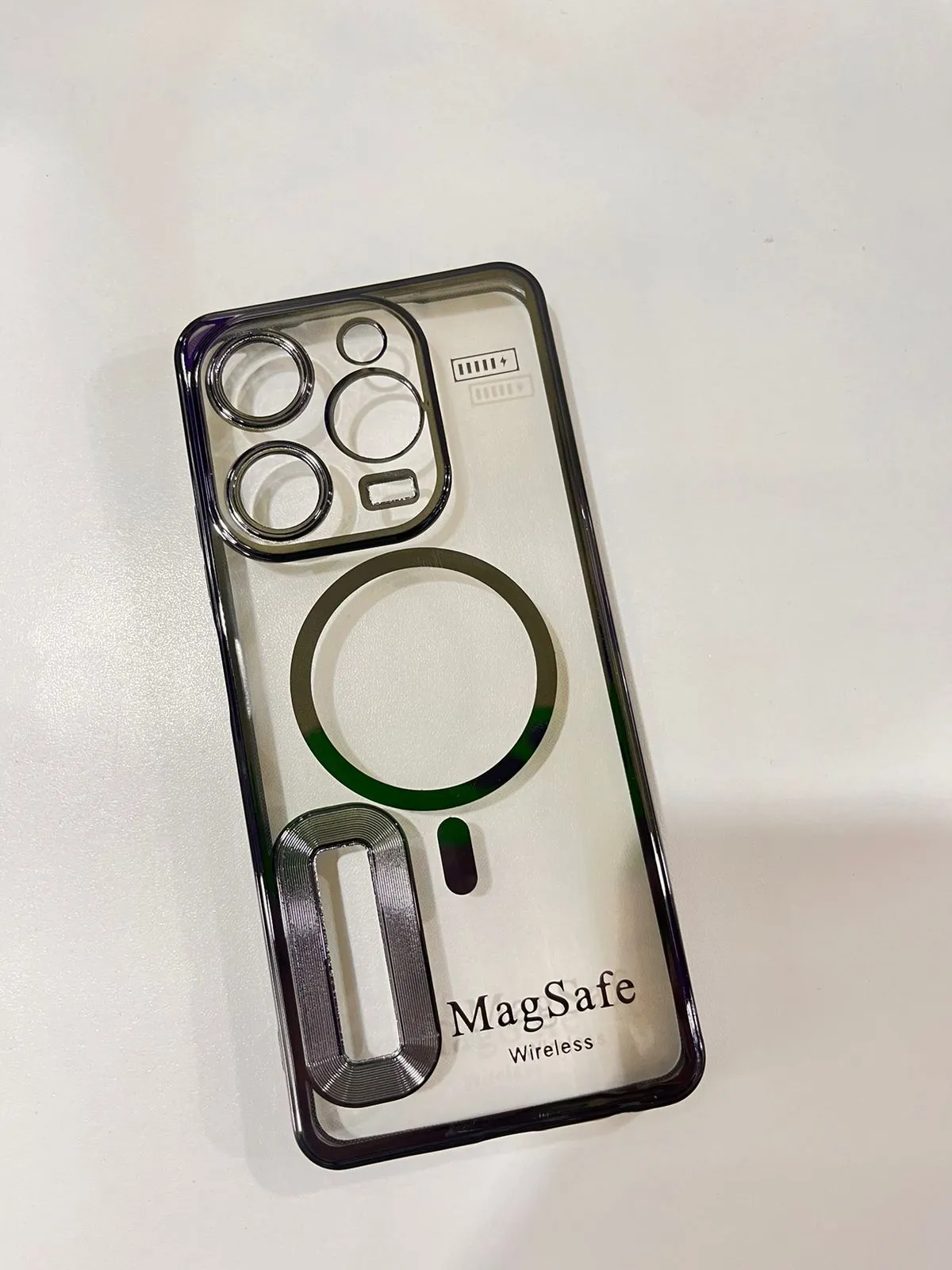 Tecno Spark 10 pro Back Cover Luxury 6D Plating Soft Case Camera Lens Protection Crome Case MAG SAFE Case 5