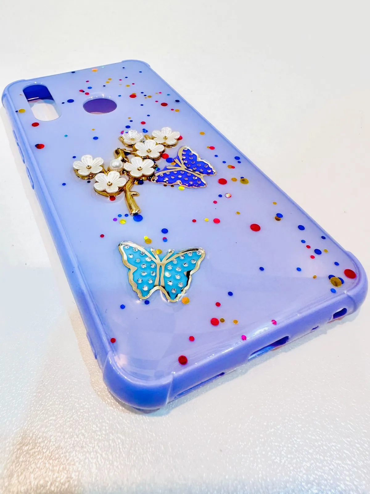 Vivo Y11 / Y12 / Y15 / Y17 Back Cover Girls Back Cover Fancy Flower Butterfly Covers-Vivo Y11 / Y12 / Y15 / Y17 Back Case 6