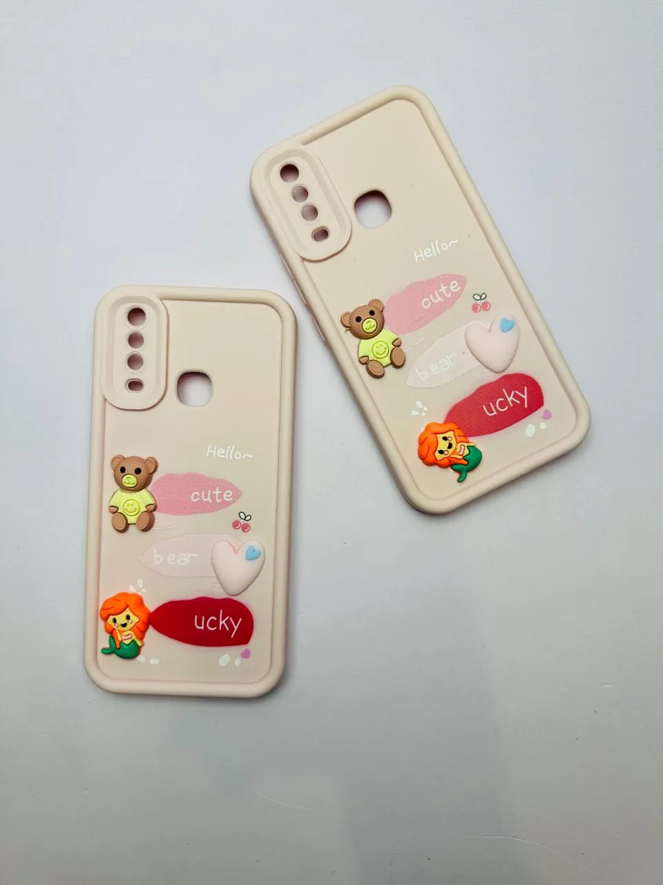 Vivo Y11 | Y12 | Y15 | Y17 Girls Back Cover luxury Back Cover Creative Lovely 3D Doll Vivo Y11 | Y12 | Y15 | Y17 Dolls Case 5