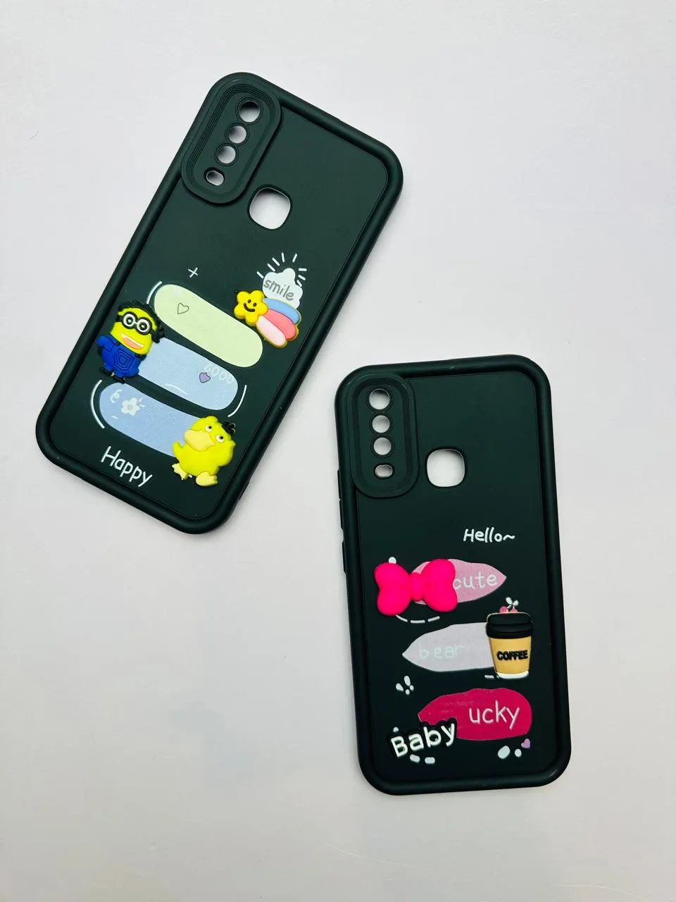 Vivo Y11 | Y12 | Y15 | Y17 Girls Back Cover luxury Back Cover Creative Lovely 3D Doll Vivo Y11 | Y12 | Y15 | Y17 Dolls Case 9