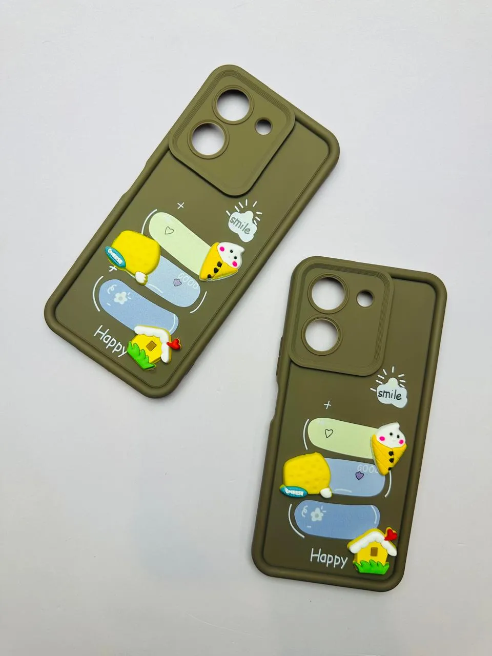 Vivo Y36 (4G) Girls Back Cover Luxerey Back Cover Creative Lovely 3D Doll Vivo Y36 (4G) Dolls Case 6