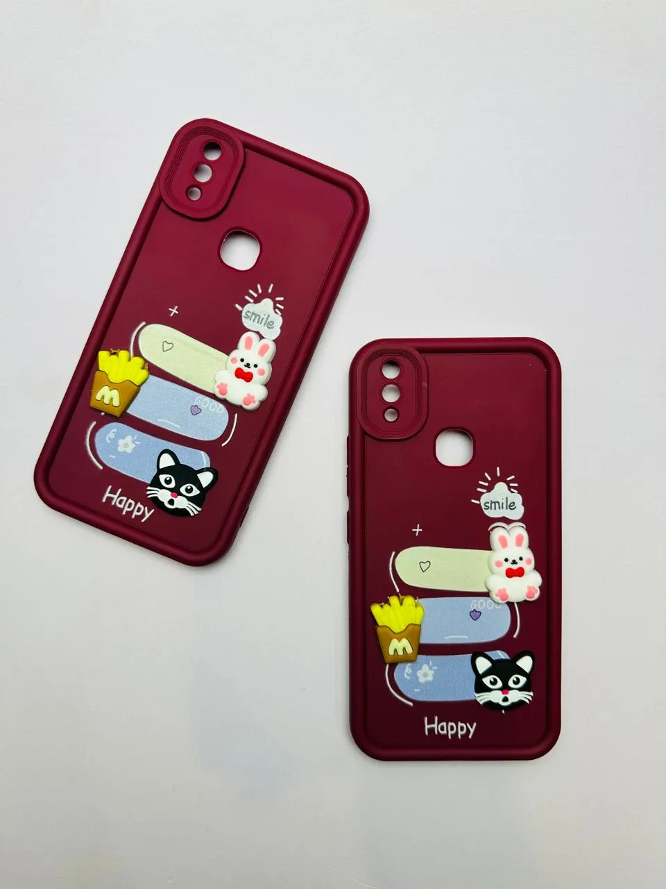 Vivo Y85 / V9 / V9 Youth / V9 Pro Girls Back Cover Luxerey Back Cover Creative Lovely 3D Doll Vivo Y85 / V9 / V9 Youth / V9 Pro Dolls Case 2