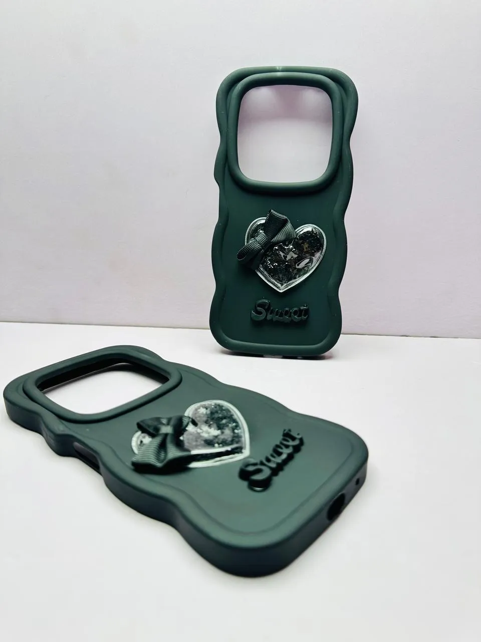 Redmi A3, A3x 3D Doll Girls Back Cover Luxury Silicone Case with Shock Absorption and Raised Edges 4