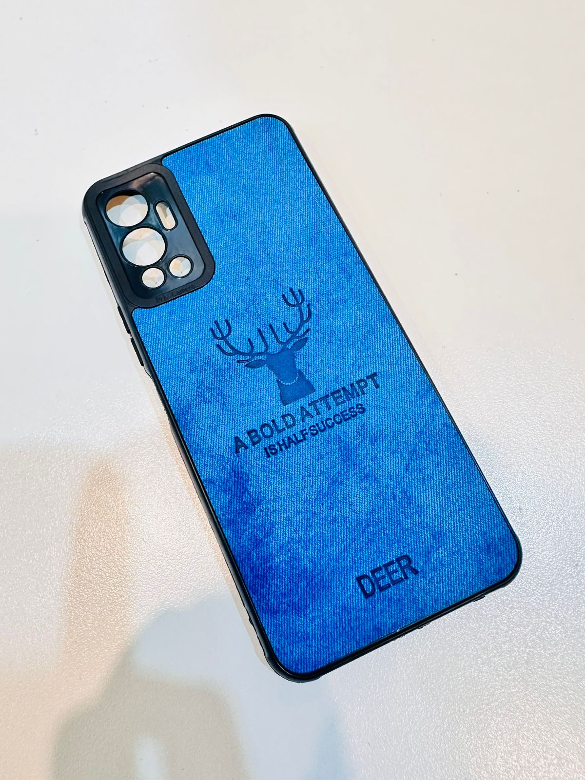 Lahore Mobile Pouch For Infinix Hot 12 Hybrid Soft TPU Deer Pattern Leather Shockproof Case Cover - Infinix Hot 12 Back Cover 9