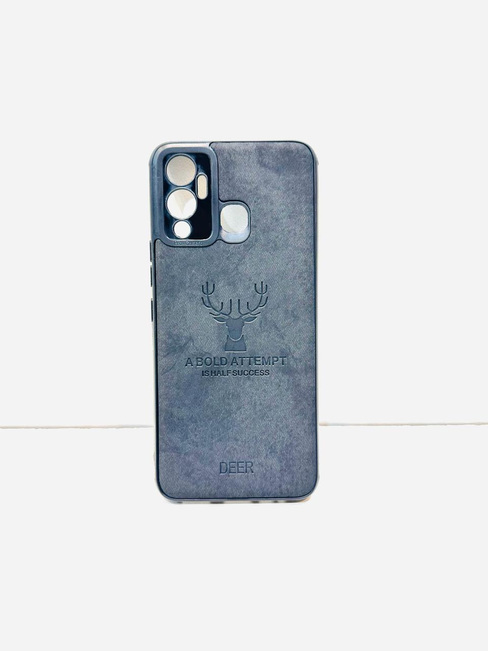 Lahore Mobile Pouch For Infinix Hot 12 Play Hybrid Soft TPU Deer Pattern Leather Shockproof Case Cover - Infinix Hot 12 Play Back Cover 5