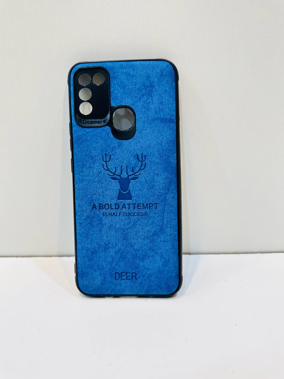 Lahore Mobile Pouch For Infinix Hot 9 Play Hybrid Soft TPU Deer Pattern Leather Shockproof Case Cover - Infinix Hot 9 Play Back Cover 3