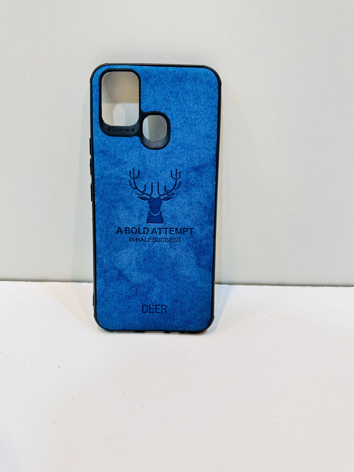 Lahore Mobile Pouch For Infinix Smart 5 / Smart 6 Hybrid Soft TPU Deer Pattern Leather Shockproof Case Cover - Infinix Smart 5 / Smart 6 Back Cover 2