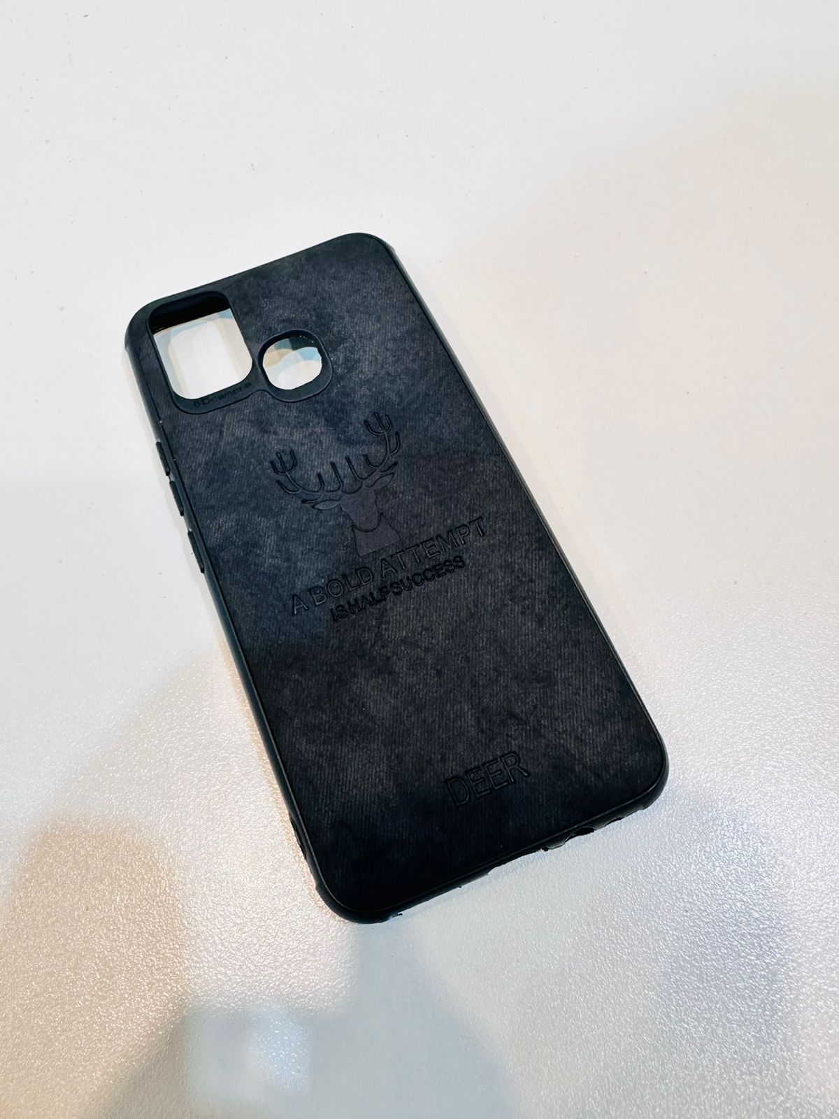 Lahore Mobile Pouch For Infinix Smart 5 / Smart 6 Hybrid Soft TPU Deer Pattern Leather Shockproof Case Cover - Infinix Smart 5 / Smart 6 Back Cover 4