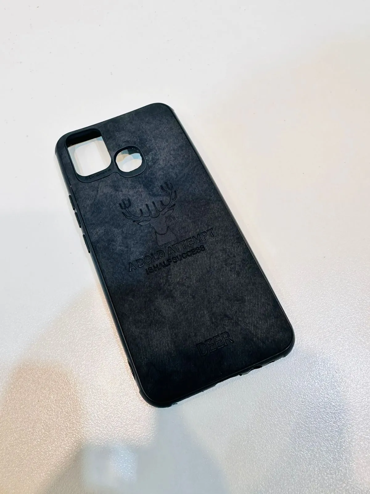 Infinix Smart 5 / Smart 6 Hybrid Soft TPU Deer Pattern Leather Shockproof Case Cover Infinix Smart 5 / Smart 6 Back Cover 4