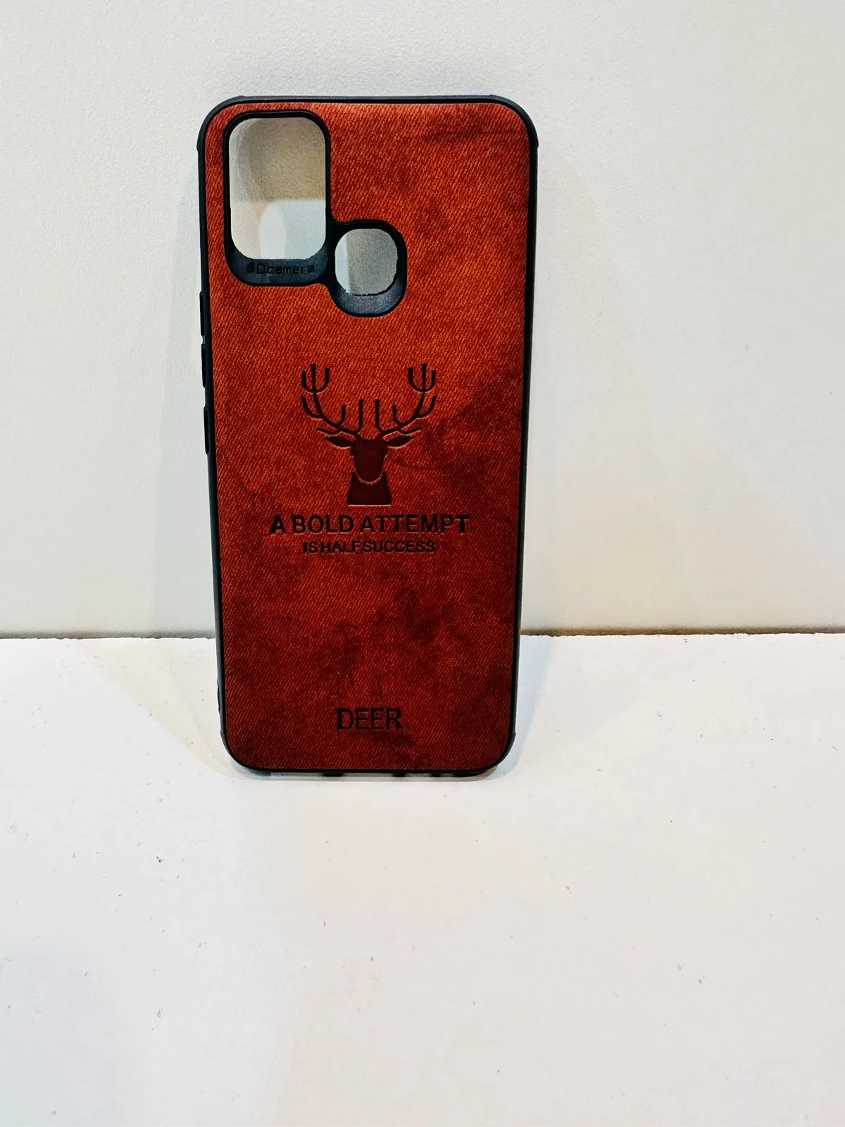 Infinix Smart 5 / Smart 6 Hybrid Soft TPU Deer Pattern Leather Shockproof Case Cover Infinix Smart 5 / Smart 6 Back Cover 5