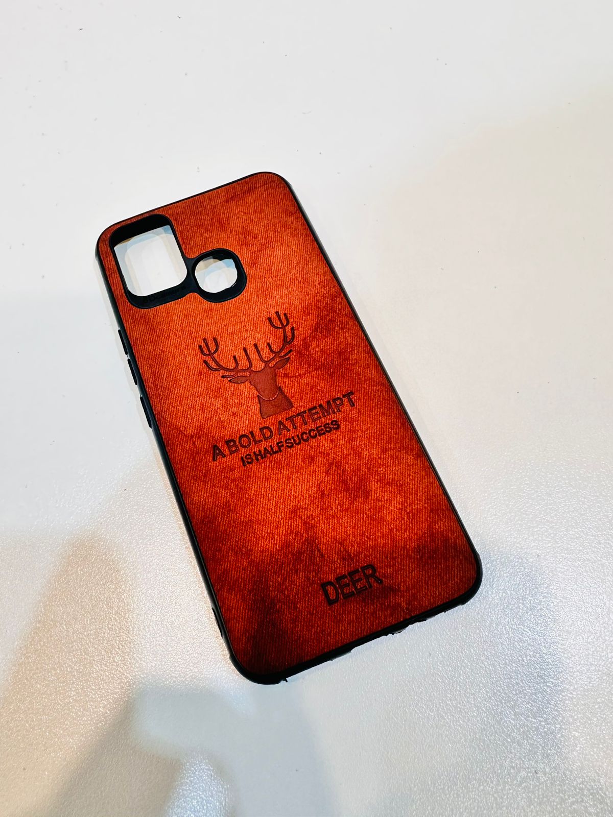 Lahore Mobile Pouch For Infinix Smart 5 / Smart 6 Hybrid Soft TPU Deer Pattern Leather Shockproof Case Cover - Infinix Smart 5 / Smart 6 Back Cover 6