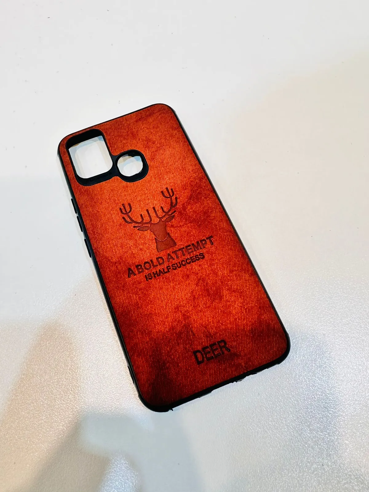 Infinix Smart 5 / Smart 6 Hybrid Soft TPU Deer Pattern Leather Shockproof Case Cover Infinix Smart 5 / Smart 6 Back Cover 6