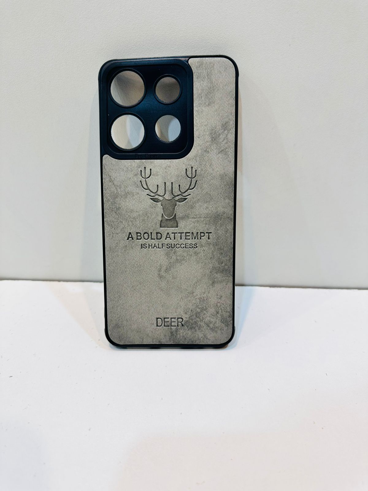 Lahore Mobile Pouch For Infinix Smart 7 / Smart 7HD Hybrid Soft TPU Deer Pattern Leather Shockproof Case Cover - Infinix Smart 7 / Smart 7HD Back Cover 5