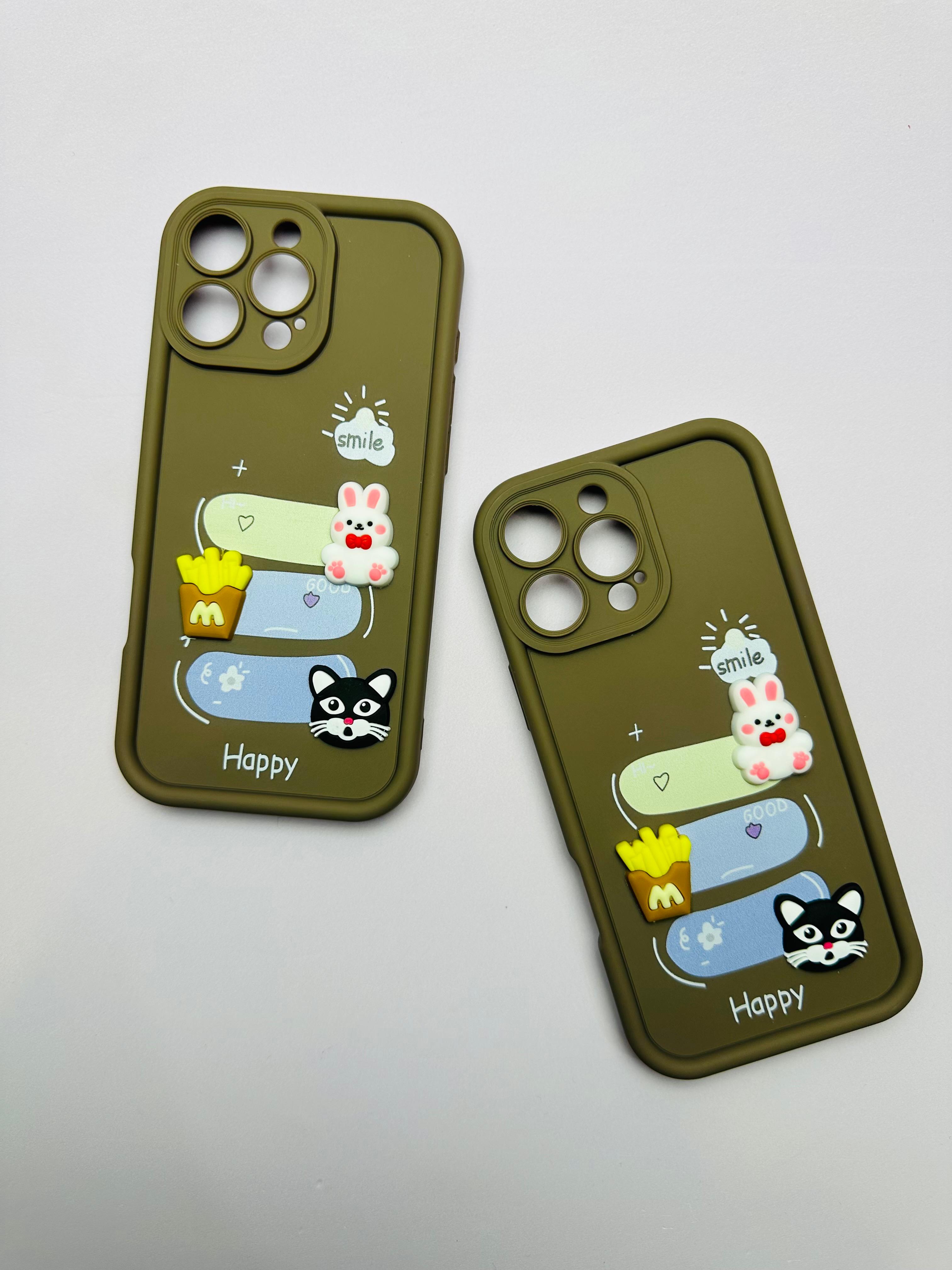 Lahore Mobile Pouch for Iphone 16 Pro Girls Back Cover - Luxury Back Cover - Creative Lovely 3D Doll -Iphone 16 Pro Dolls Case 4