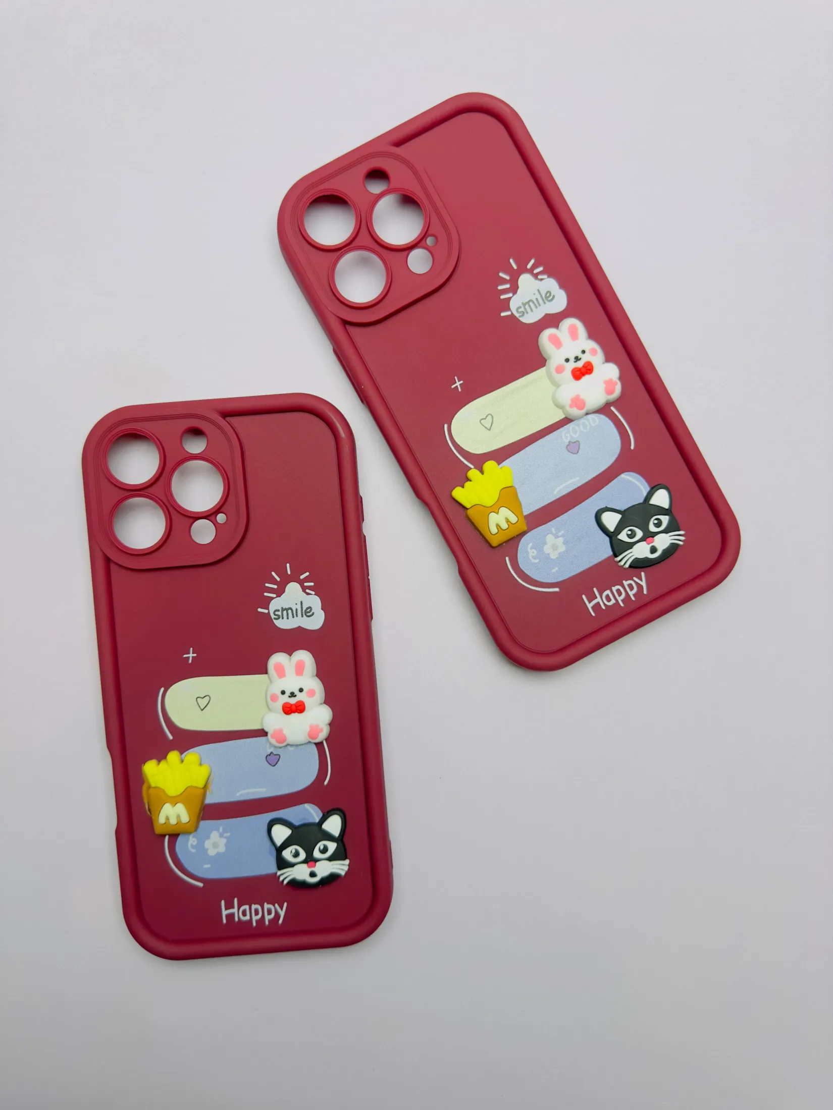 Iphone 16 Pro Max Girls Back Cover Luxury Back Cover Creative Lovely 3D Doll -Iphone 16 Pro Max Dolls Case 3