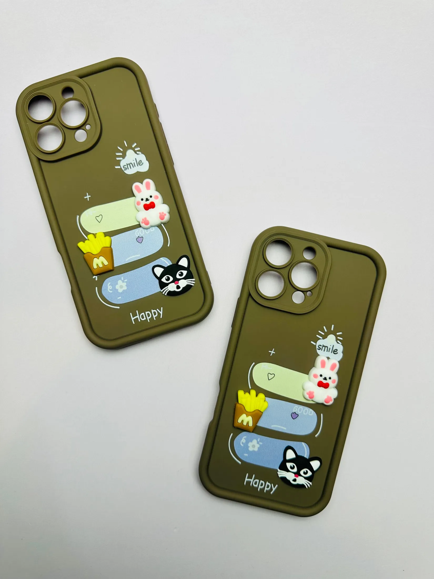 Iphone 16 Pro Max Girls Back Cover Luxury Back Cover Creative Lovely 3D Doll -Iphone 16 Pro Max Dolls Case 6