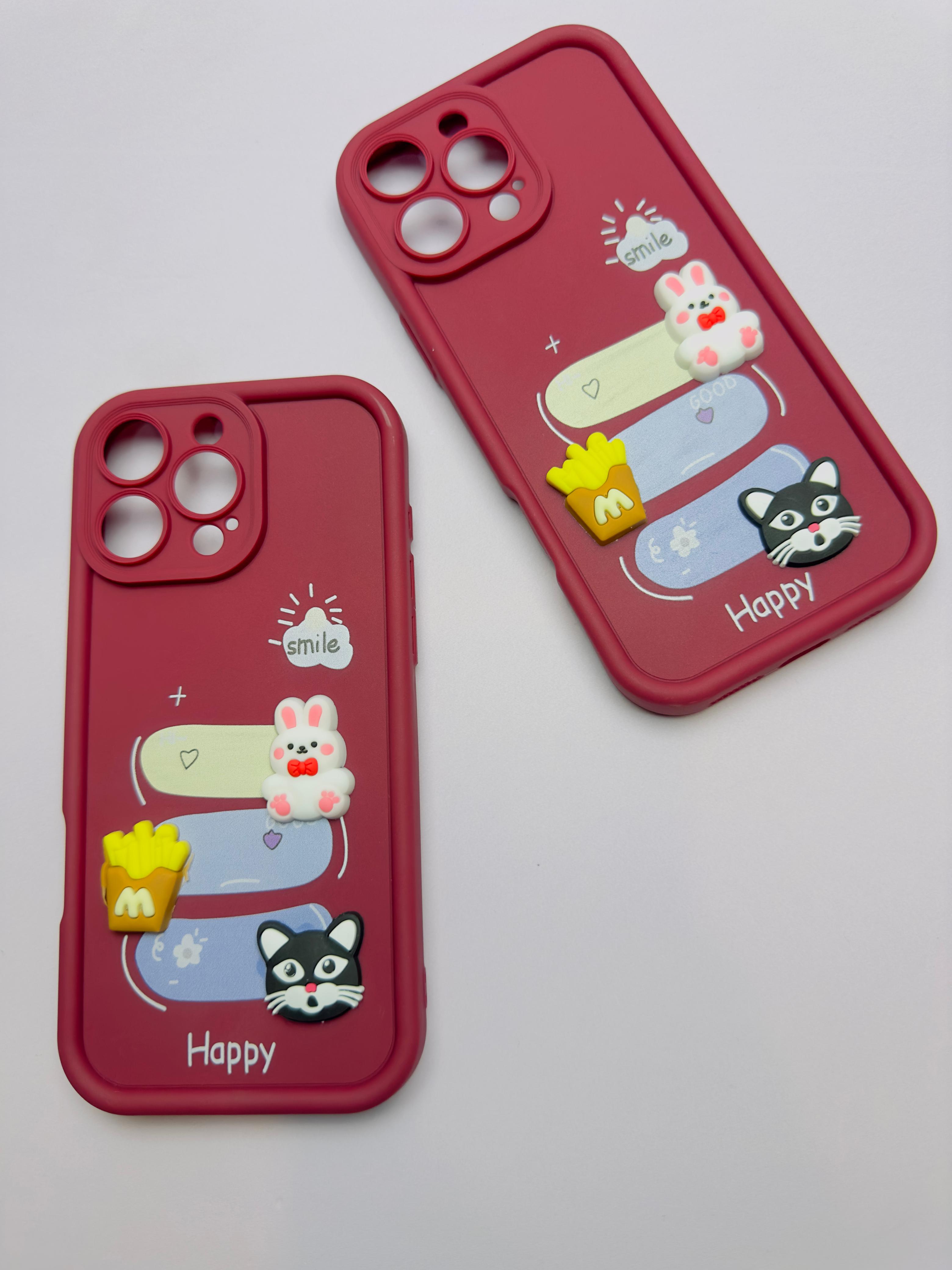 Lahore Mobile Pouch for Iphone 16 Pro Max Girls Back Cover - Luxury Back Cover - Creative Lovely 3D Doll -Iphone 16 Pro Max Dolls Case 9