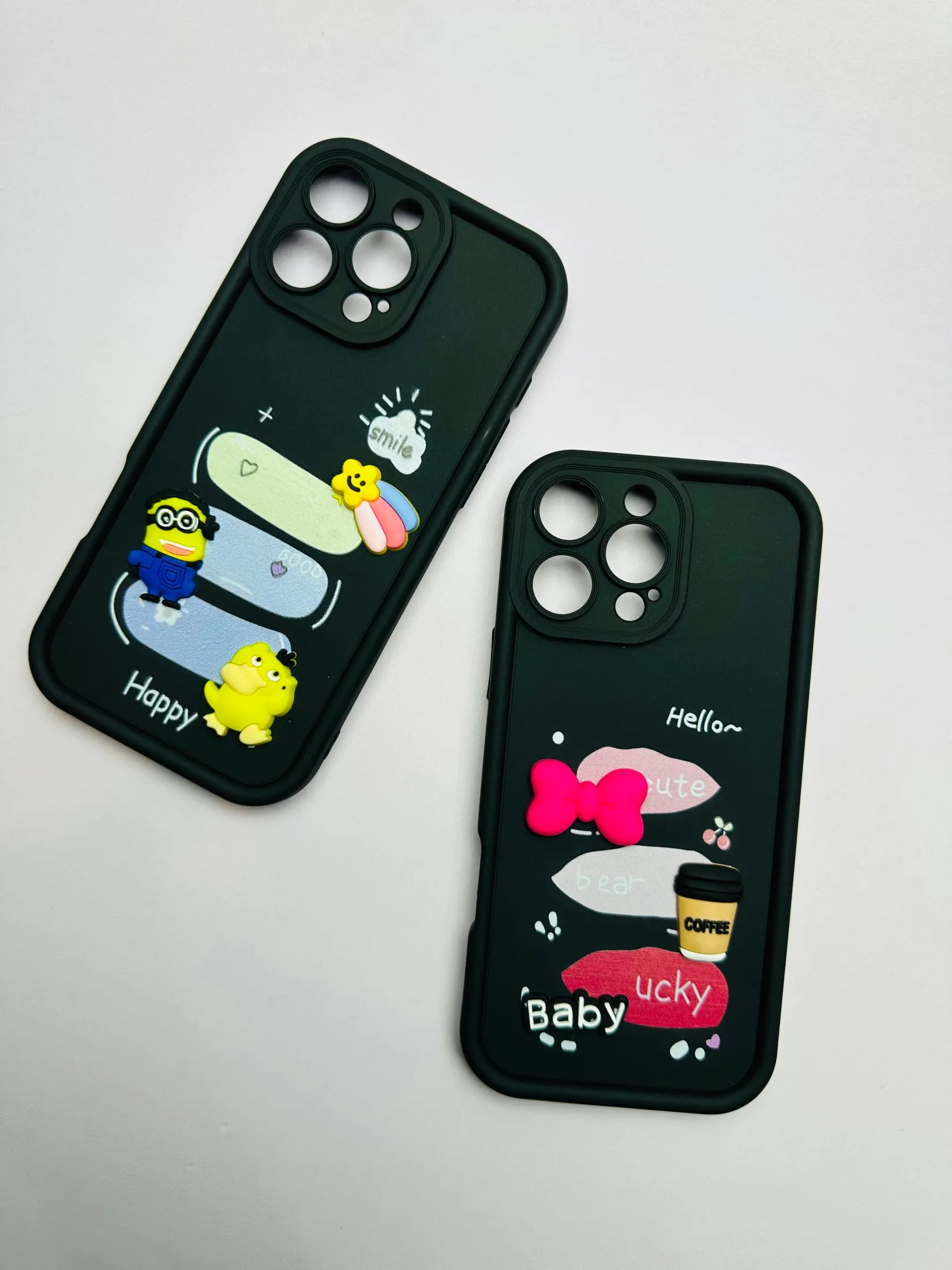 Iphone 16 Pro Max Girls Back Cover Luxury Back Cover Creative Lovely 3D Doll -Iphone 16 Pro Max Dolls Case 9