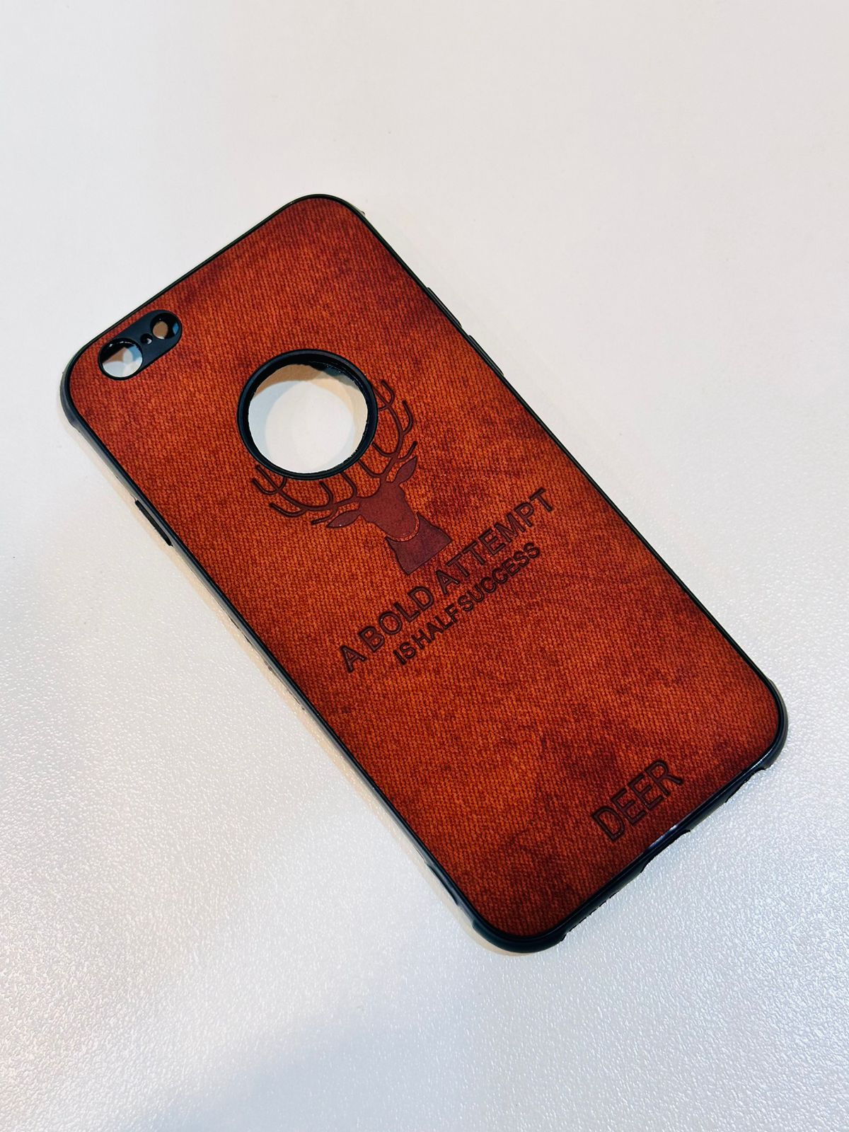 Lahore Mobile Pouch For iphone 6 Hybrid Soft TPU Deer Pattern Leather Shockproof Case Cover - iphone 6 Back Cover 6