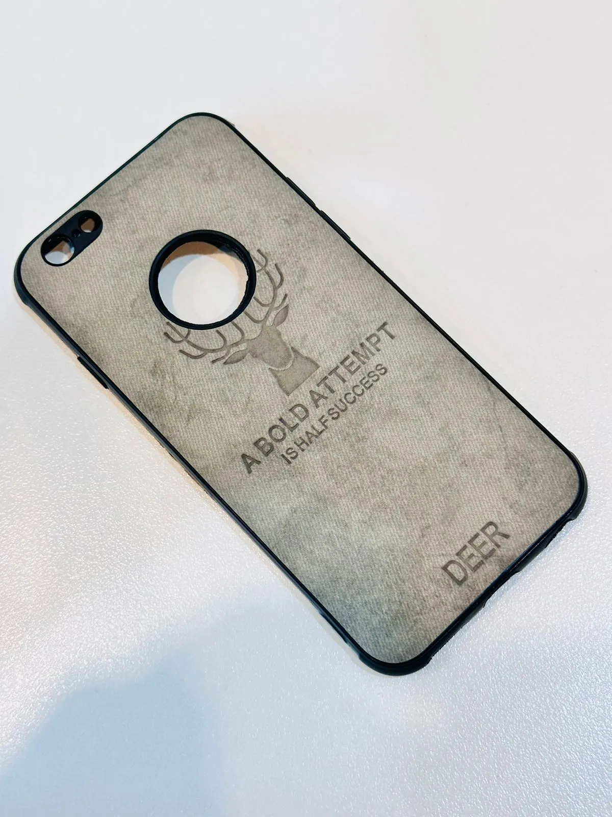 Iphone 6 Hybrid Soft TPU Deer Pattern Leather Shockproof Case Cover iphone 6 Back Cover 6